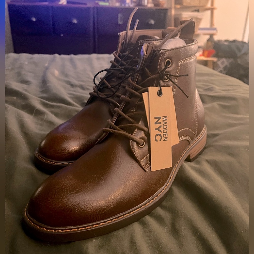 NEW Madden NYC Brown Men’s Boots